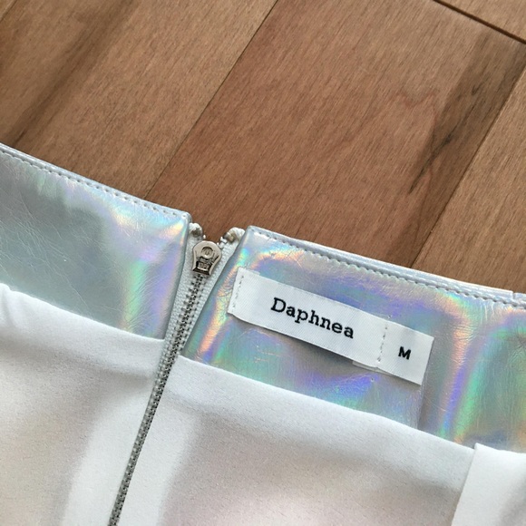 COPY - Holographic Mini Skirt | DAPHNEA - Picture 5 of 5